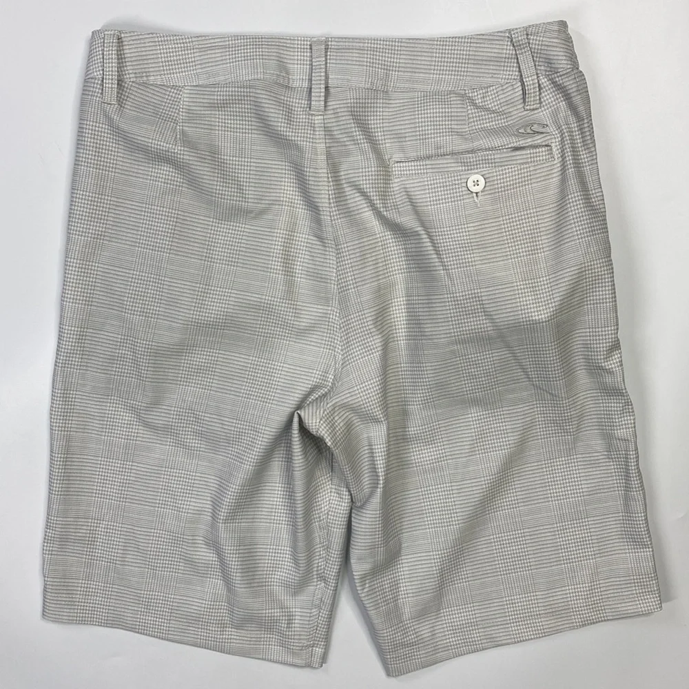 O'Neil Hybrid Gray White Chino Shorts Size 32